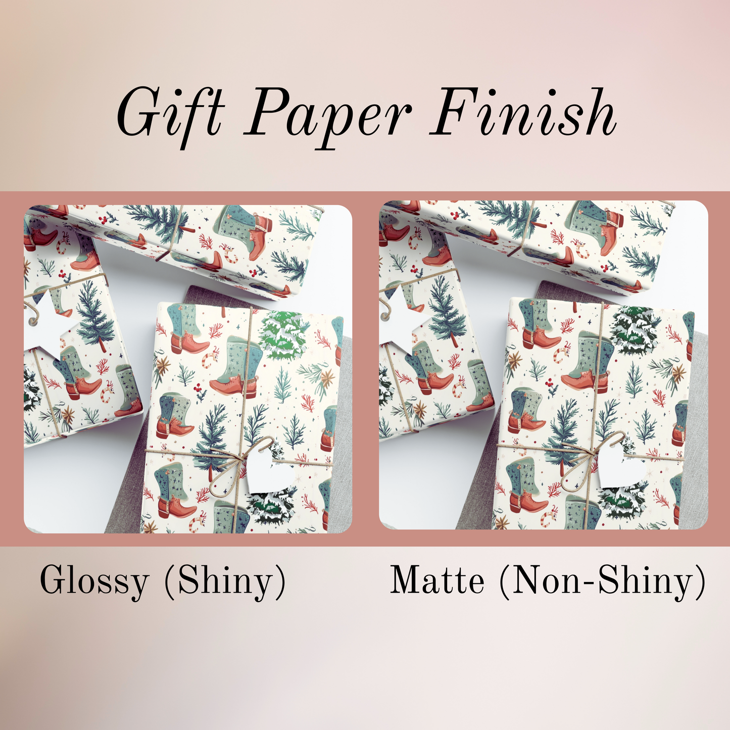 Christmas Country Gift Wrap