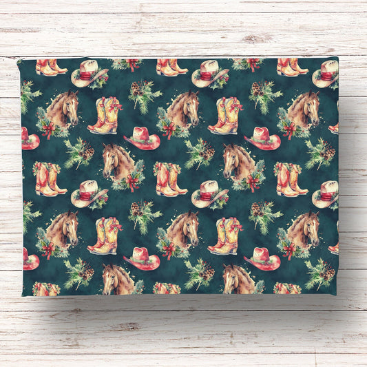 Cowgirl Gift Wrap
