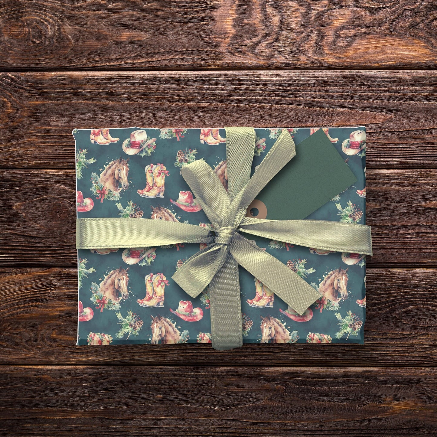 Cowgirl Gift Wrap