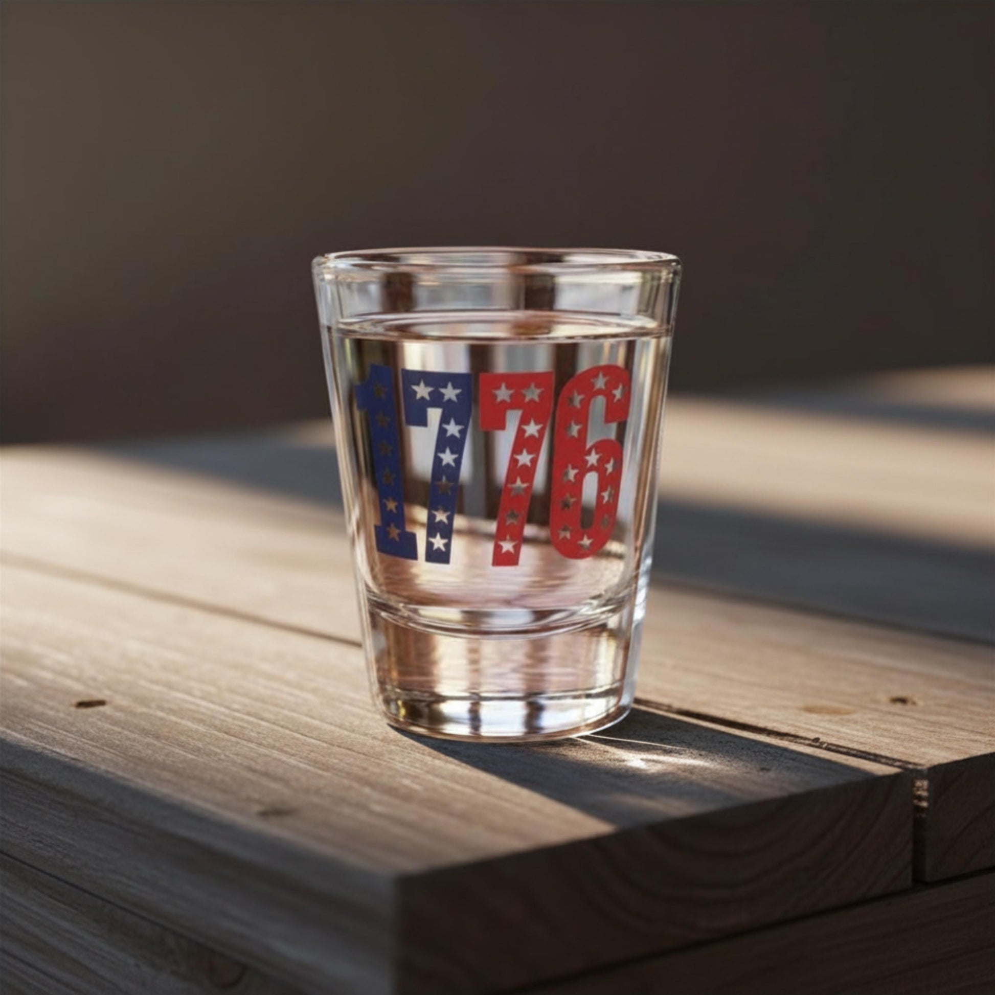 America 250th Anniversary Custom 1776 shot glass Independence Day Party Favor USA event decor