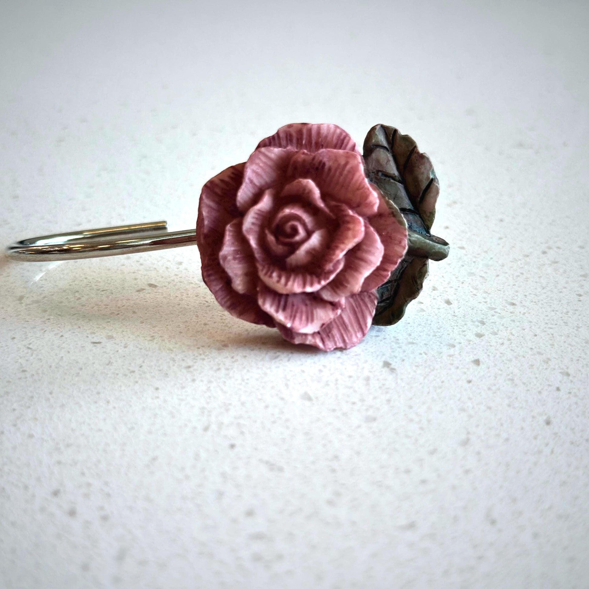 Shower Hooks Victorian Decor for Home Improvement Project Curtain Hook Vintage Inspired Style Rose Design Bathroom Inspiration Guest Bath