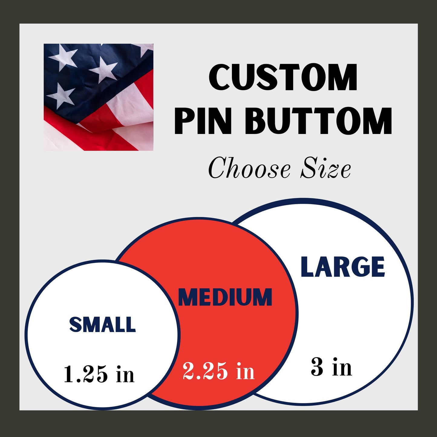 1776 Party Decor Idea Custom Pin Button 250 All American Boy Bulk Favor 250th Anniversary Event Decoration Gift for Group
