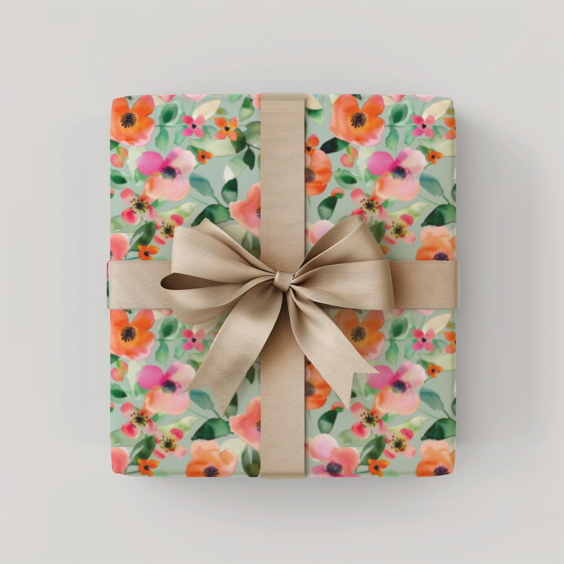 Gift Wrap Celebration Paper Floral Design Wedding Present Packaging Birthday Gift Wrapping Material Pink Botanical Pattern Elegant Flower Design Premium Quality Paper Satin Finish Option Scratch Resistant Material Eco Friendly Ink Multiple