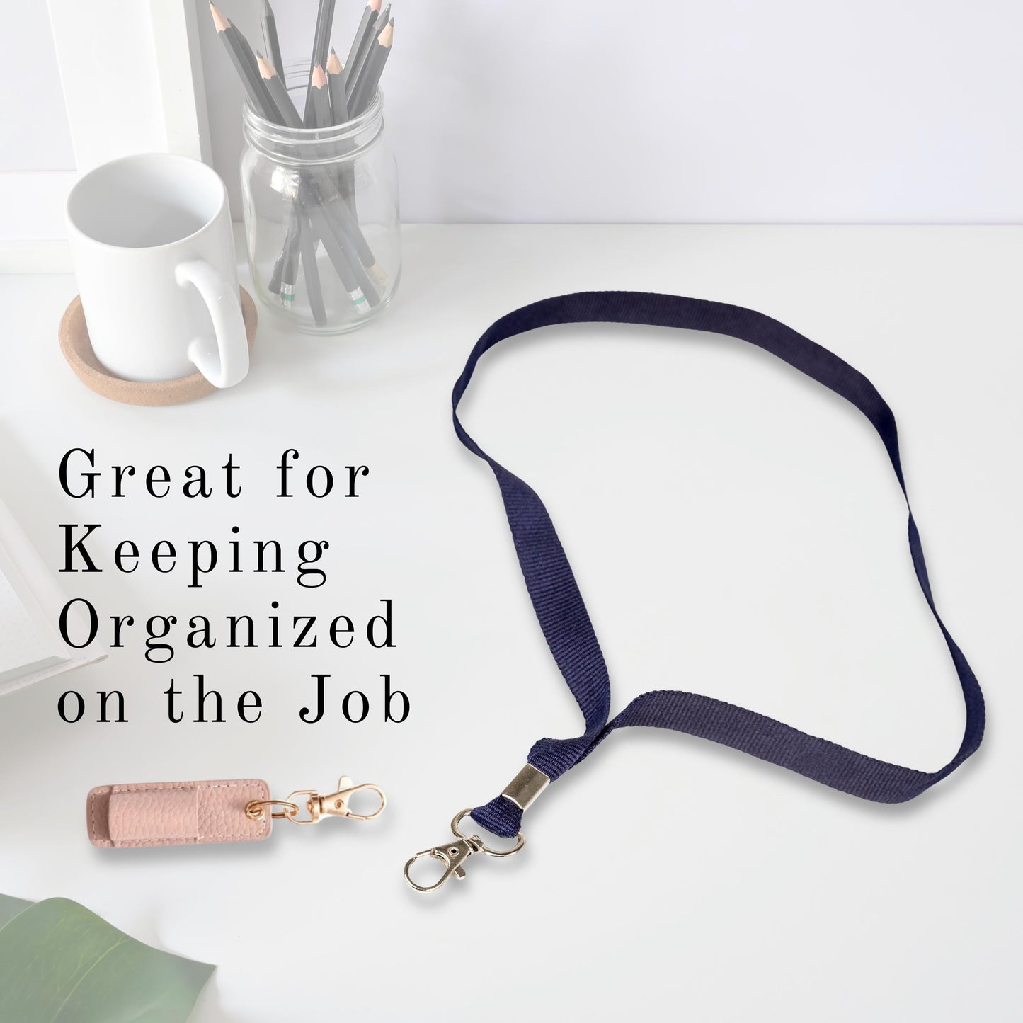 Doctor Badge Lanyard Pen Holder Custom Name Engraved Vegan Leather Accessory Clinic Uniform Essential Medical Professional Gift