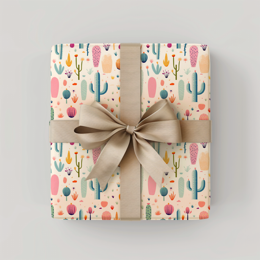 Western Gift Wrapping Paper