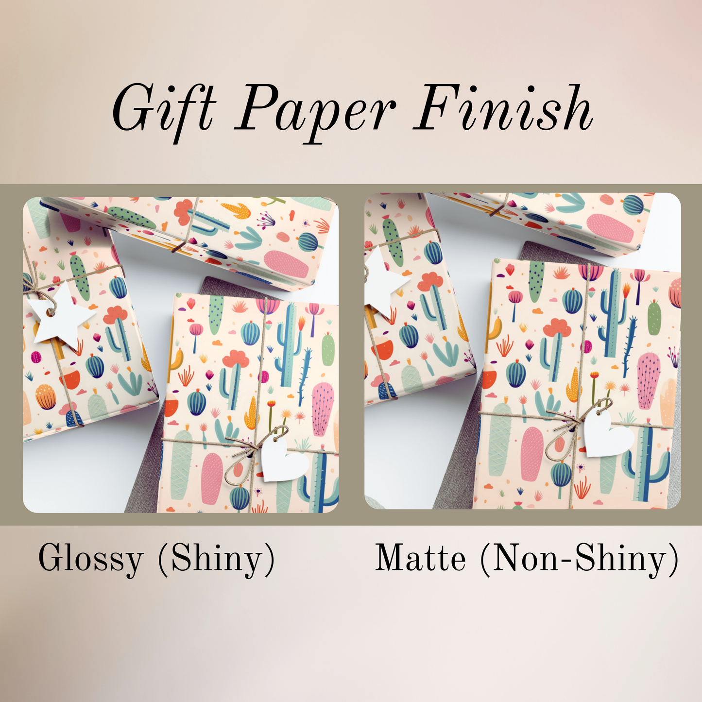 Western Gift Wrapping Paper