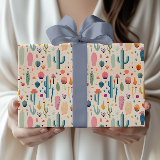 Western Gift Wrapping Paper