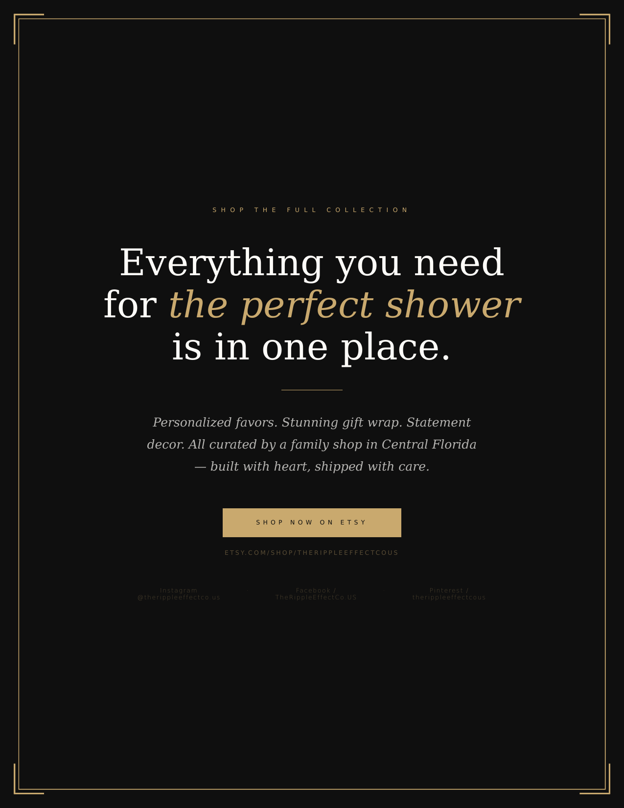 The Perfect Shower — Bridal Shower Planning Guide