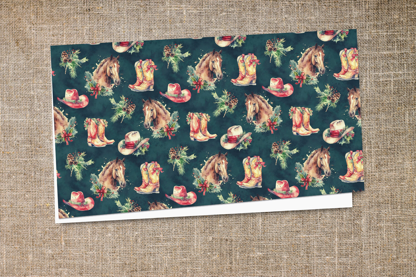 Cowgirl Gift Wrap