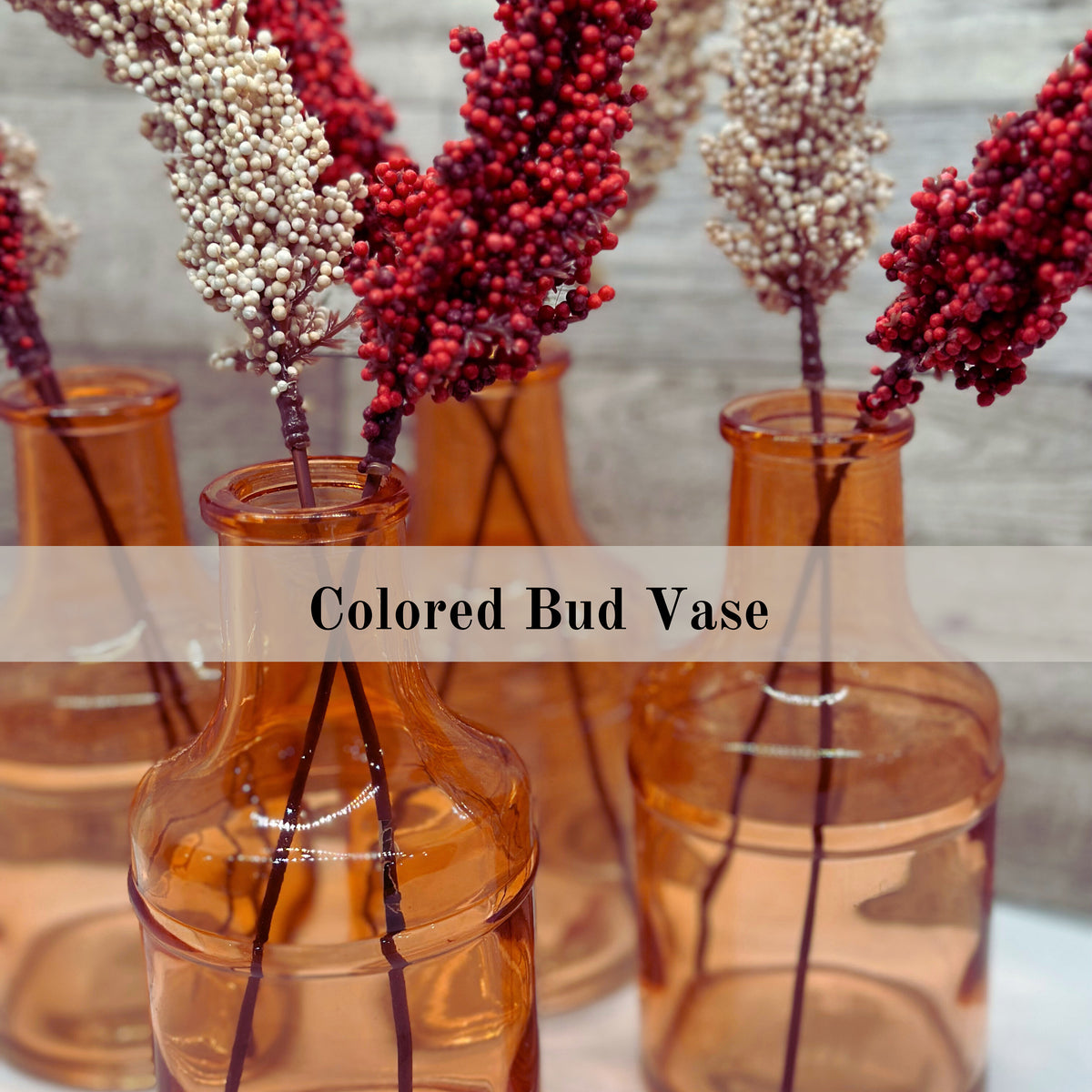 Colored Bud Vase Glass Small Vase Centerpiece Rose Bud Vase Holiday Decor Boho Vase Bud Rose Color 5 inch Bud Rose Vase Gift Housewarming