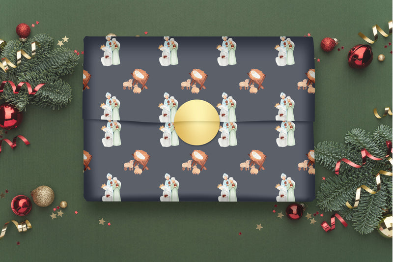 Nativity Gift Wrapping Paper Rolls