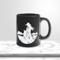 Cowgirl Coffee Mug Western Coffee Cup Country Girl Mug South Carolina Coffee Mug Horse Girl Black Mug  11 oz Cup 15oz Hot Chocolate Mug Gift