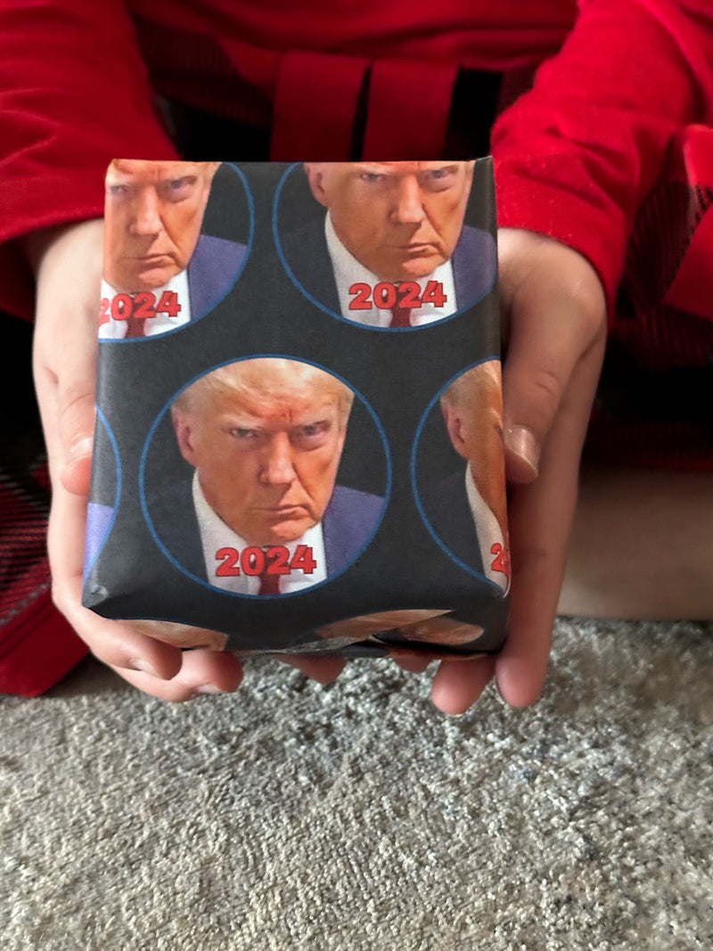 Trump Gift Wrap Paper