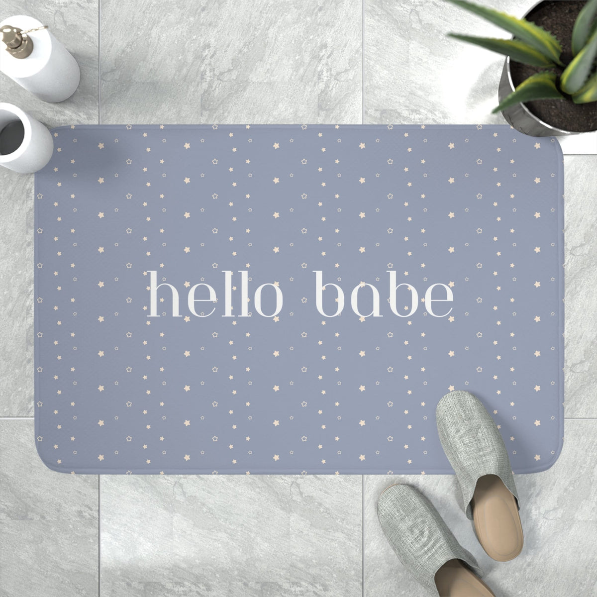 Custom Shower Curtain Grey Star Personalized Shower Mat Boho Guest Bathroom Idea Boho Children Bath Custom Floor Mat Shower Curtain Boho