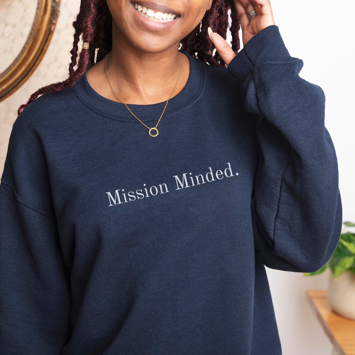 Christian Sweatshirt Woman Custom Christian Gifts for Women Faith Gifts for Her Friend Gift for Woman Jesus Crewneck Gift for Pastor Wife - The Ripple Effect Co.US