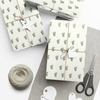 Custom Gift Wrap Paper Cream Paper Fern Gift Wrap Paper Plant Custom Birthday Gift Wrap Elegant Anniversary Gift Wrapping Paper Custom Plant - The Ripple Effect Co.US