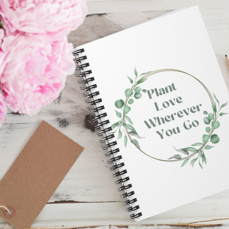Custom Journal Mom Plant Spiral Notebook Mother's Day Gift Bridal Party Gift Shopping List Notebook Ruled Line Notebook for Mom Gift Book - The Ripple Effect Co.US