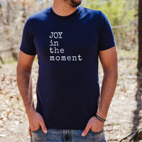 Custom Men Navy Tee Joy is now T Shirt Wild T-Shirt Free Shirt Joy Custom Gift Navy Unisex T Shirt Gift for Mom Father's Day Tee Personalize - The Ripple Effect Co.US