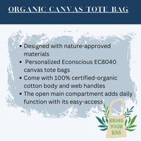 Custom Teacher Canvas Tote Bag Custom Valentine Day Canvas Tote Gift for Teacher Tote Bag Personalize Tote Bag Shopping Eco Friendly Tote - The Ripple Effect Co.US