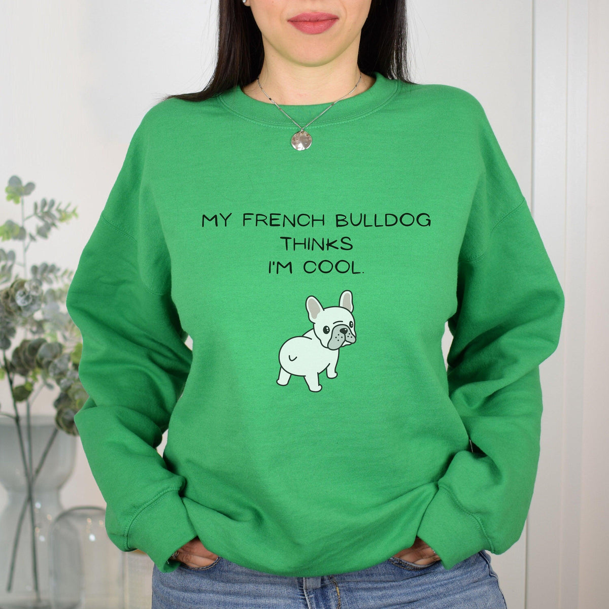 Funny Bulldog Mom Shirt Cute French Bulldog Sweater Funny Dog T-Shirt Cute Frenchie Shirt Cute Gift for Frenchie Mama Sweater Gift for Mom - The Ripple Effect Co.US