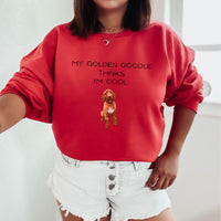 Golden Doodle Sweatshirt Dog Mom Pullover Gift for Golden Doodle Lovers Dog Mama Sweatshirt - The Ripple Effect Co.US