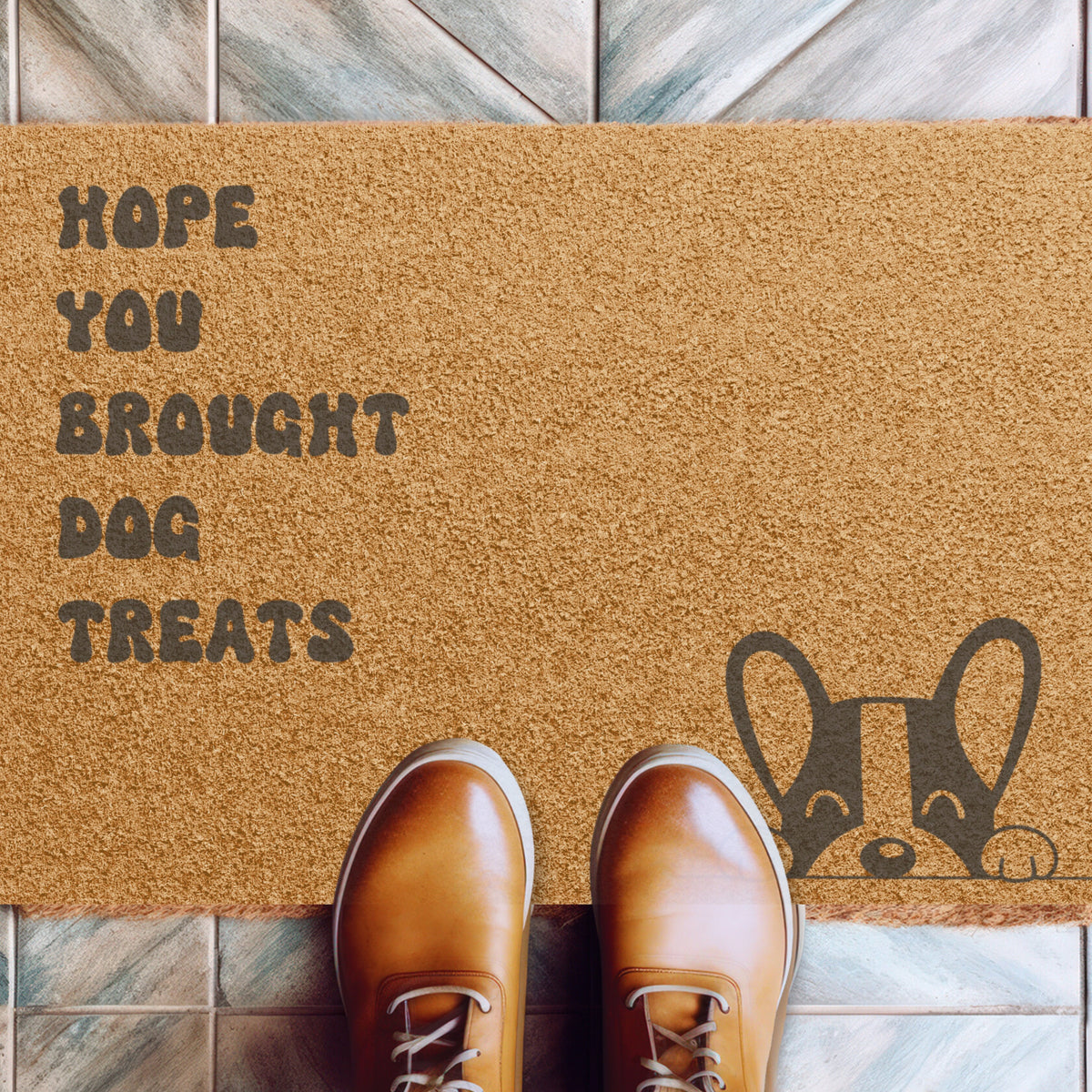 Dog Mama Gift Funny Door Mat Outdoor Funny Doormat for Outside Door Mat Custom Saying Gift for Housewarming Custom Quote Gift for New Home