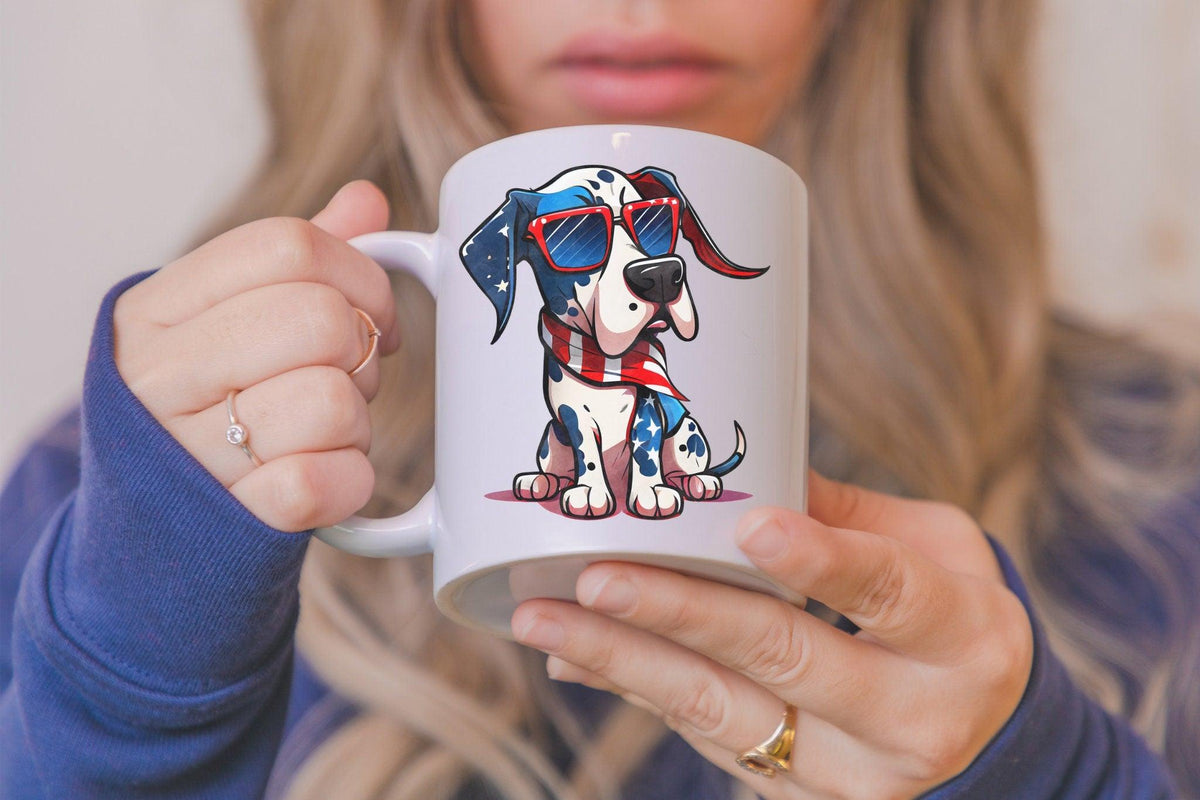 Personalize Dalmatian Coffee Mug Dalmatian Mom Coffee Mug for Dog Mama Custom Dalmatian Dog Dad Coffee Cup for Dal Mom Custom Dog Christmas - The Ripple Effect Co.US