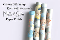 Wrapping Paper Newborn Custom Paper Baby Shower Gift Wrap Newborn Paper Wrapping Gift Baby Paper Custom Duck Little Baby Gift for New Mom - The Ripple Effect Co.US